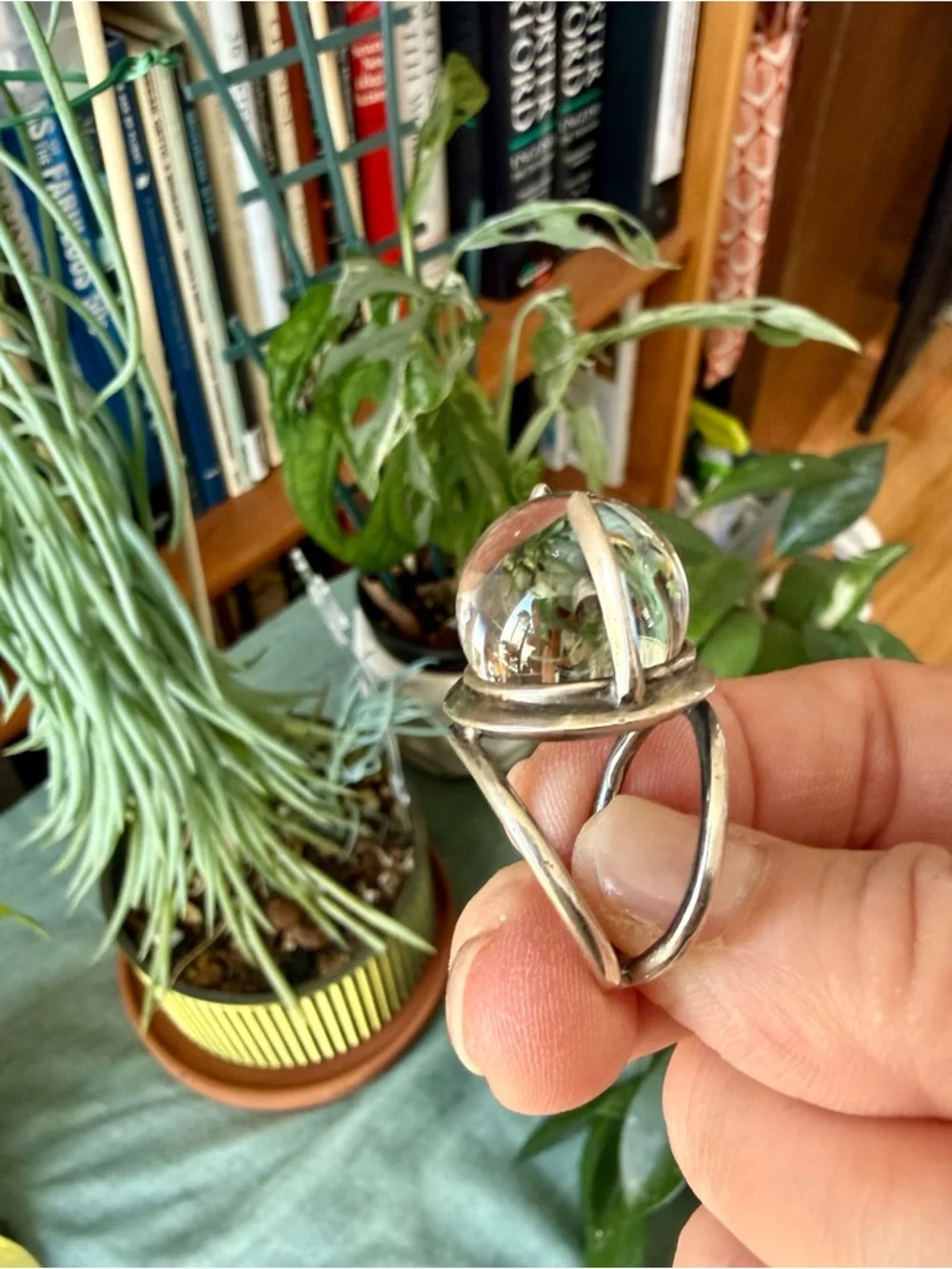 Acid Queen Crystal Divination Ring, US 6.5 - Picture 8 of 11